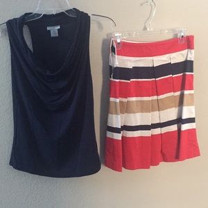 Skirt and top combo